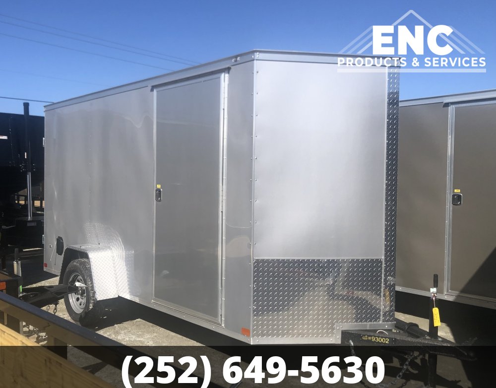 6x12 Covered Wagon Trailers Enclosed Cargo Trailer