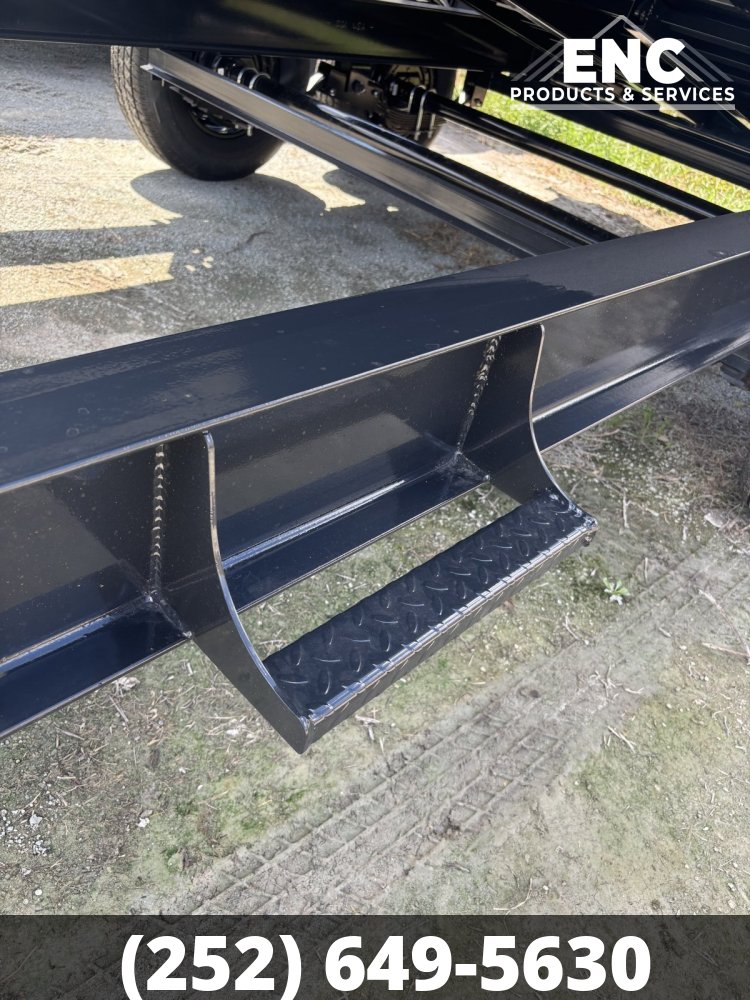 7'x14' Hillcrest 15.4K Telescopic Dump Trailer with Tarp & Ramps
