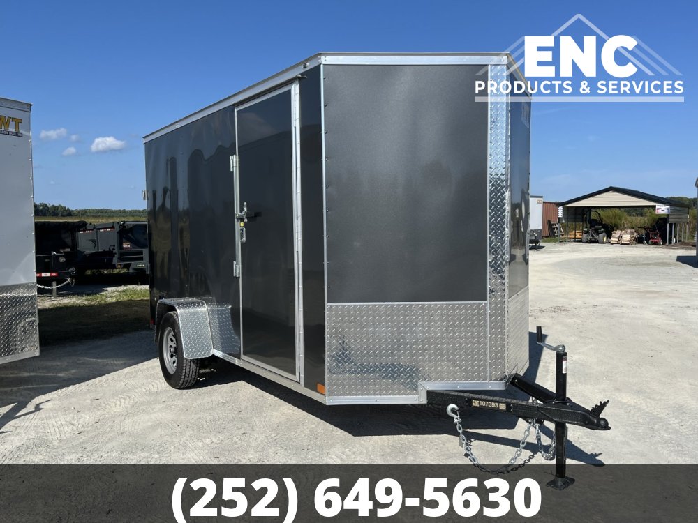 6x12 Covered Wagon Trailers Enclosed Cargo
