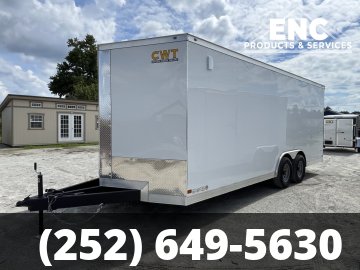 8.5x20 Covered Wagon Trailers Enclosed Cargo