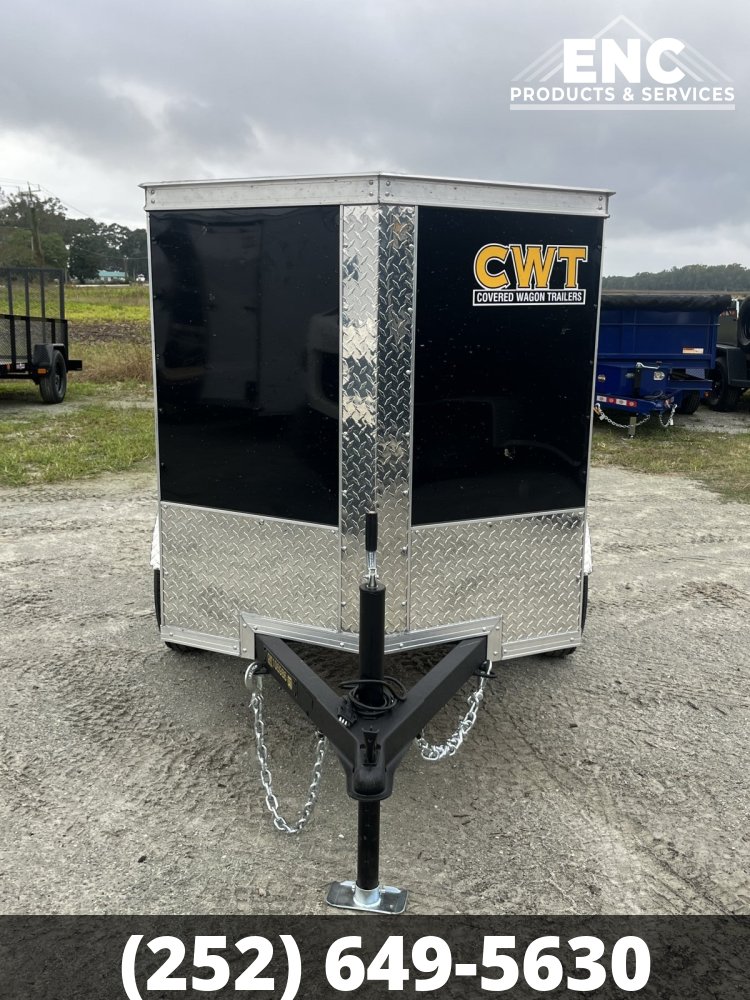 4x6 Covered Wagon Trailers Enclosed Cargo