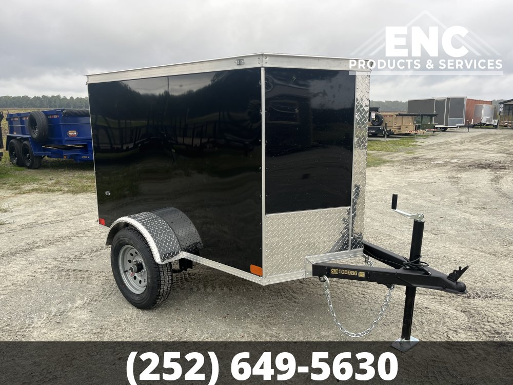 4x6 Covered Wagon Trailers Enclosed Cargo