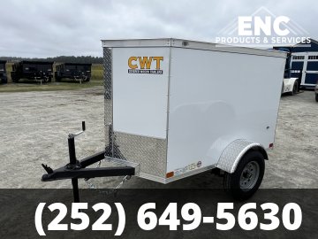 4x6 Covered Wagon Trailers Enclosed Cargo