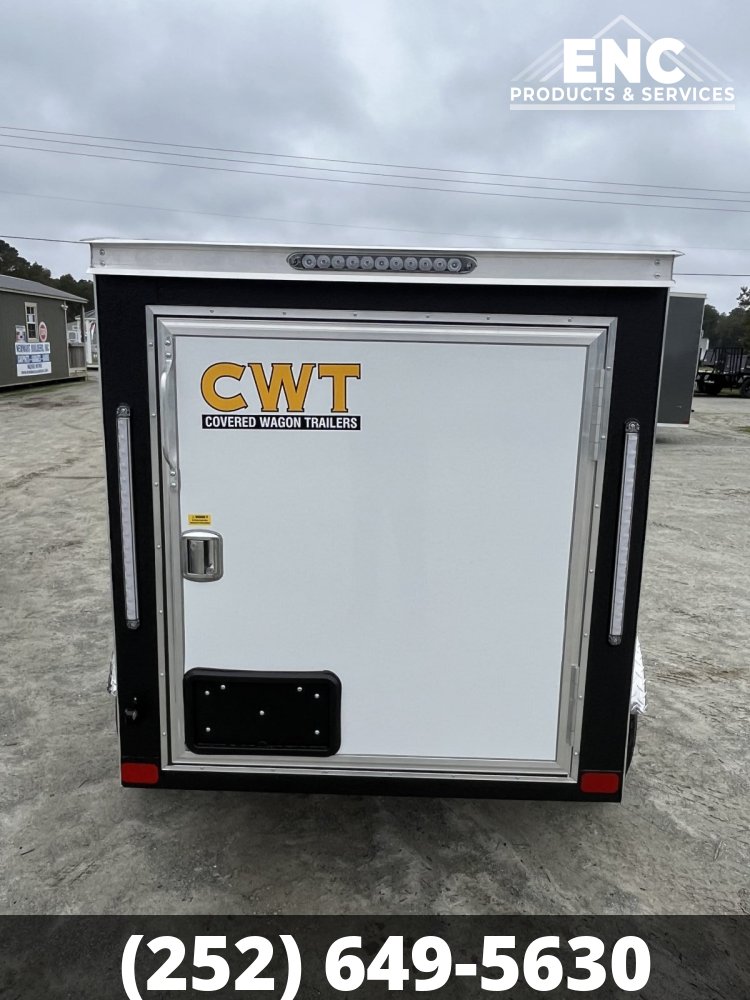 4x6 Covered Wagon Trailers Enclosed Cargo
