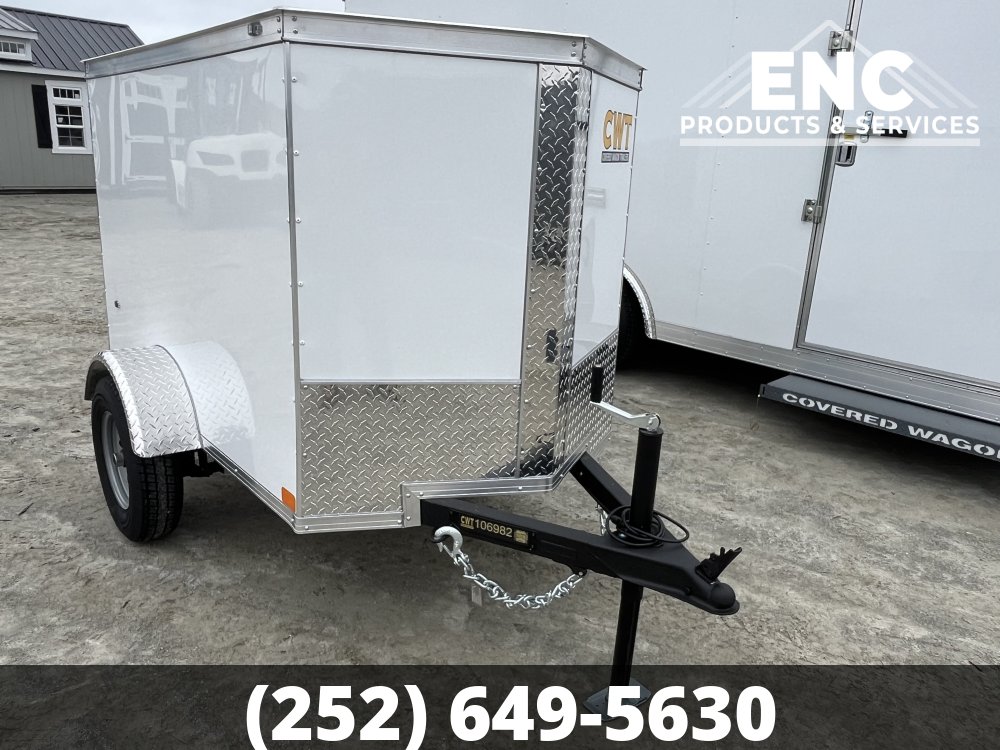 4x6 Covered Wagon Trailers Enclosed Cargo