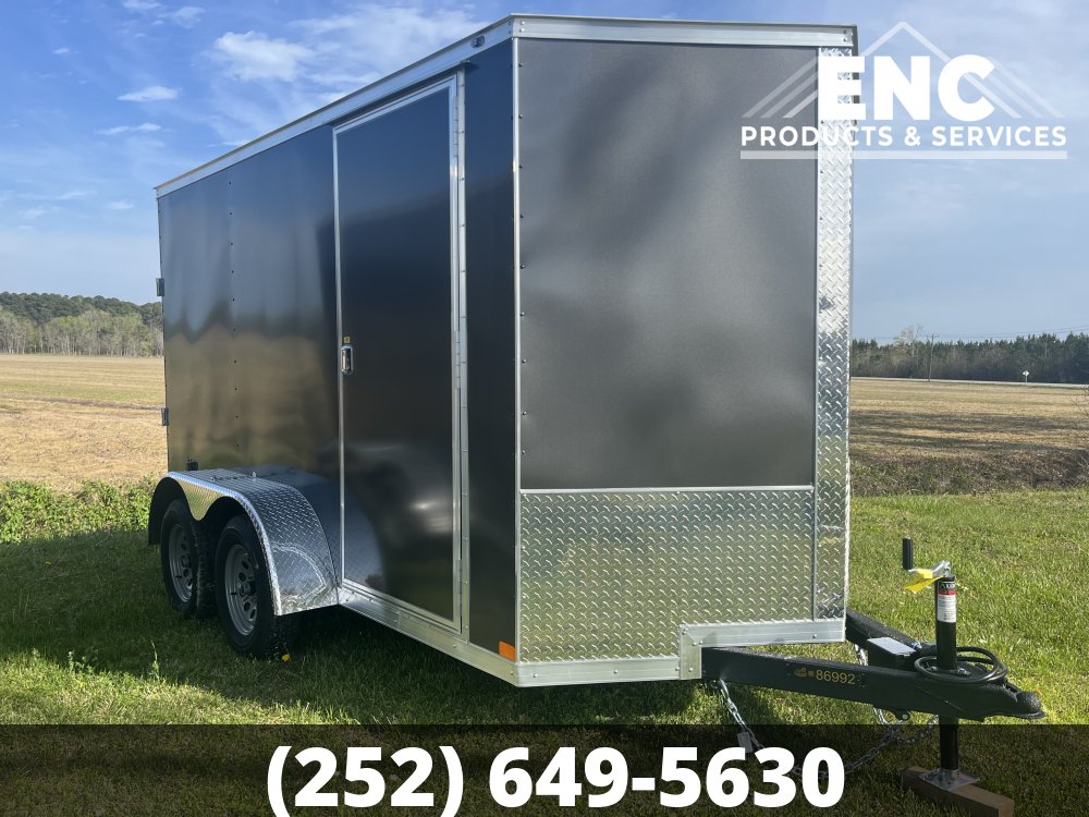 6x12 Covered Wagon Trailers Enclosed Cargo