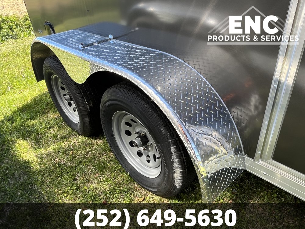 6x12 Covered Wagon Trailers Enclosed Cargo