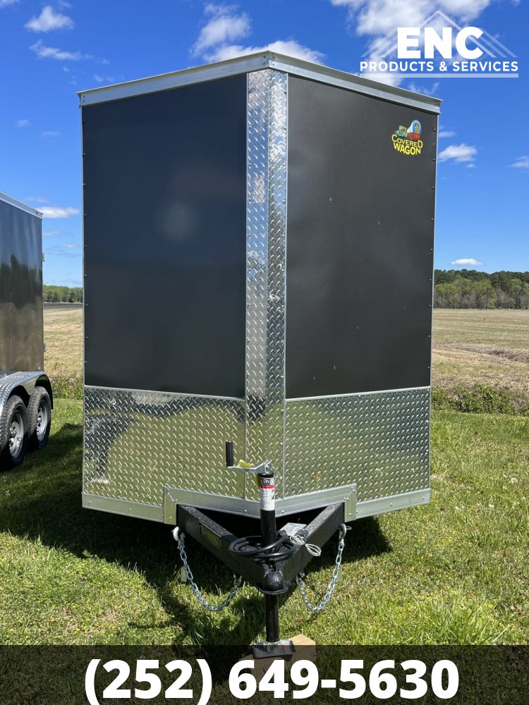 6x12 Covered Wagon Trailers Enclosed Cargo