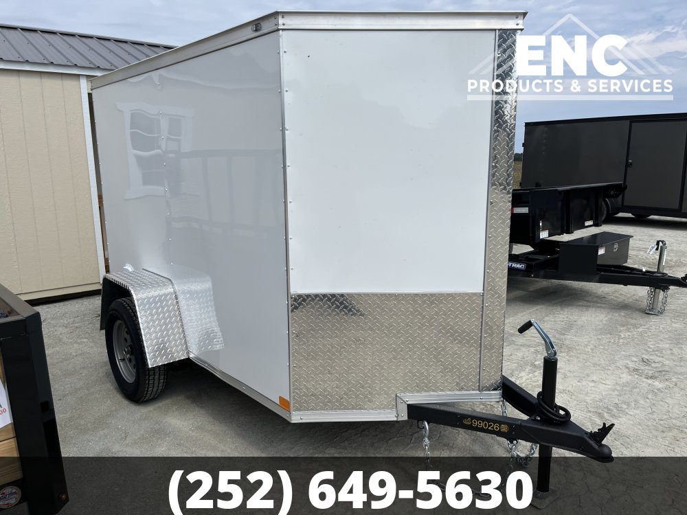 5x8 Covered Wagon Trailers Enclosed Cargo