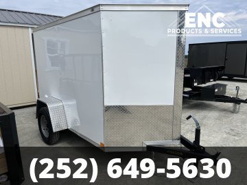 5x8 Covered Wagon Trailers Enclosed Cargo