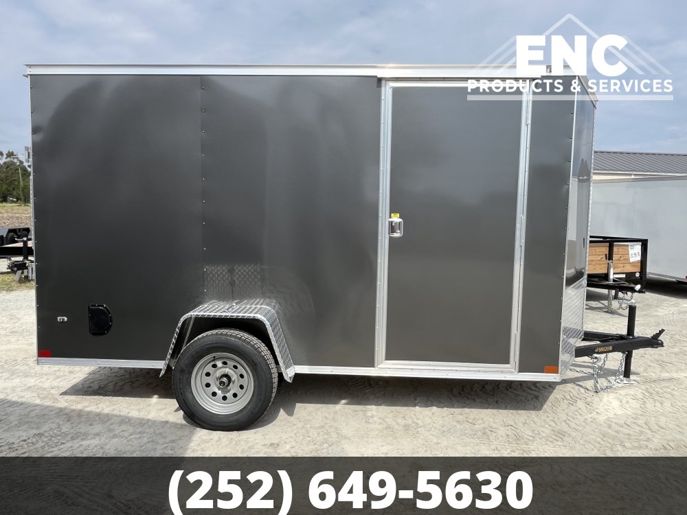 6x12 Covered Wagon Trailers Enclosed Cargo