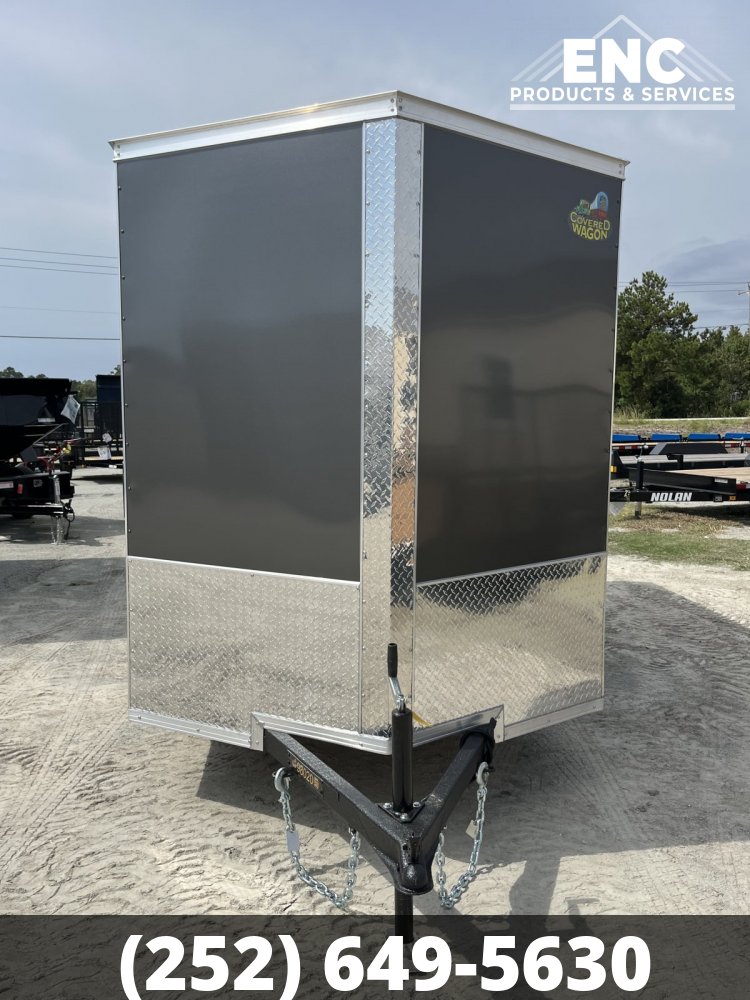 6x12 Covered Wagon Trailers Enclosed Cargo