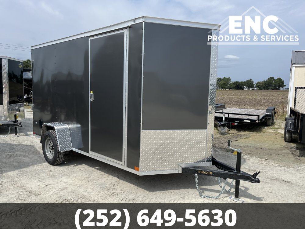 6x12 Covered Wagon Trailers Enclosed Cargo