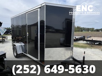 6x12 Covered Wagon Trailers Enclosed Cargo