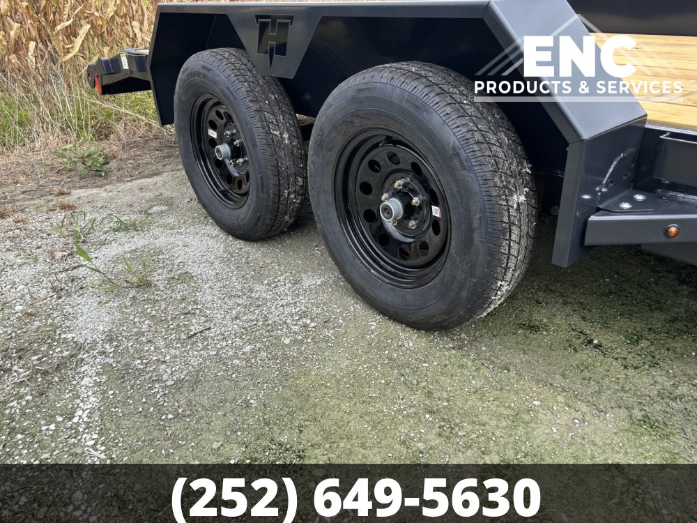 7x20 Hillcrest Flatbed Car Hauler