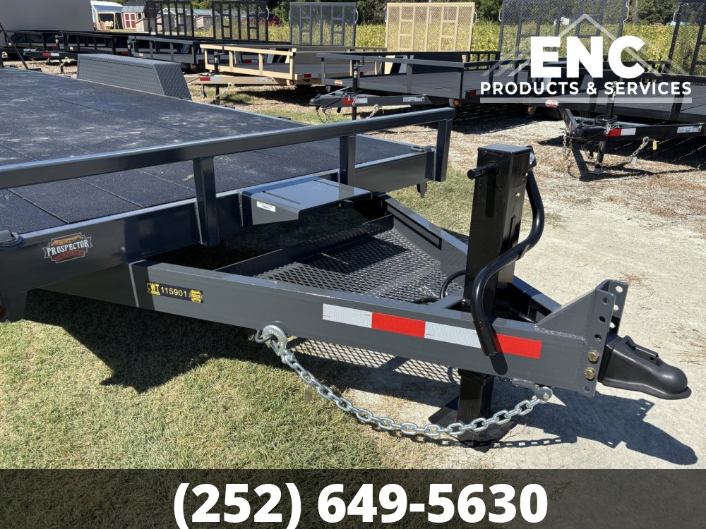 2027 7'x20' 14K Prospector Equipment Trailer - Cobra-Lined