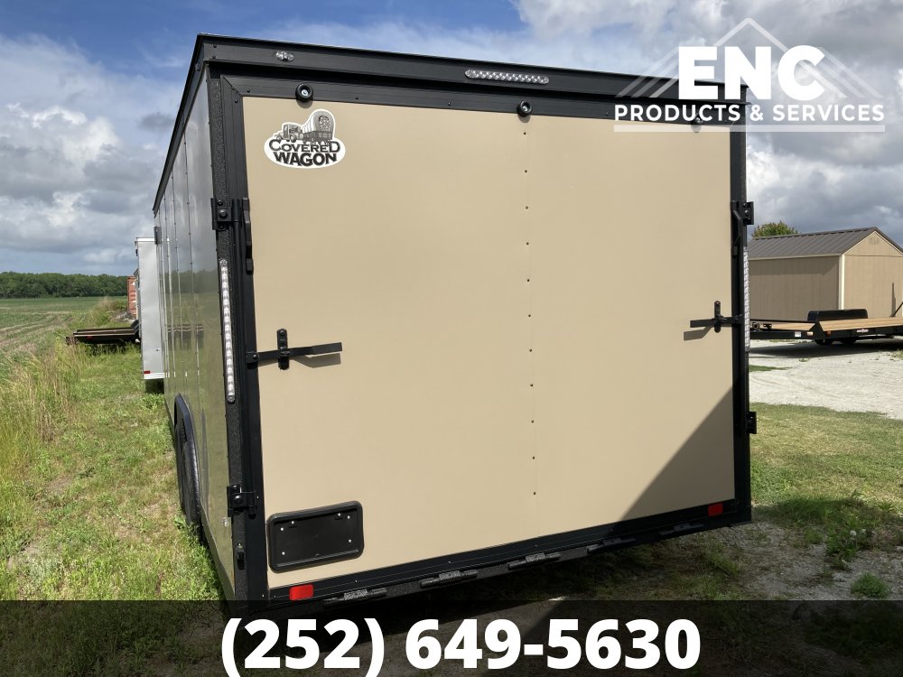 8.5x20 Covered Wagon Trailers Enclosed Cargo