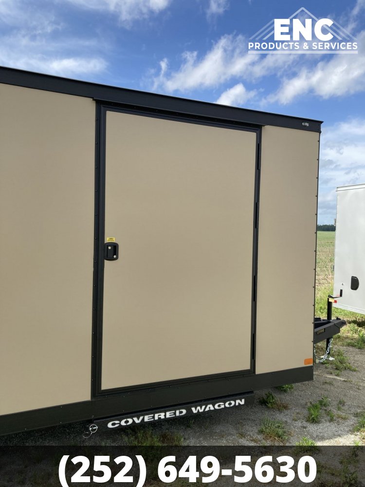 8.5x20 Covered Wagon Trailers Enclosed Cargo