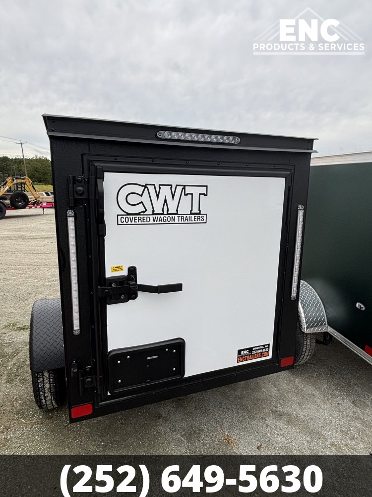4'x6' Covered Wagon Enclosed Cargo