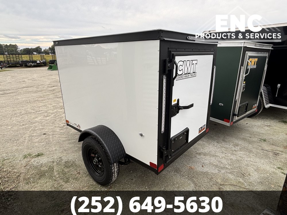 4'x6' Covered Wagon Enclosed Cargo