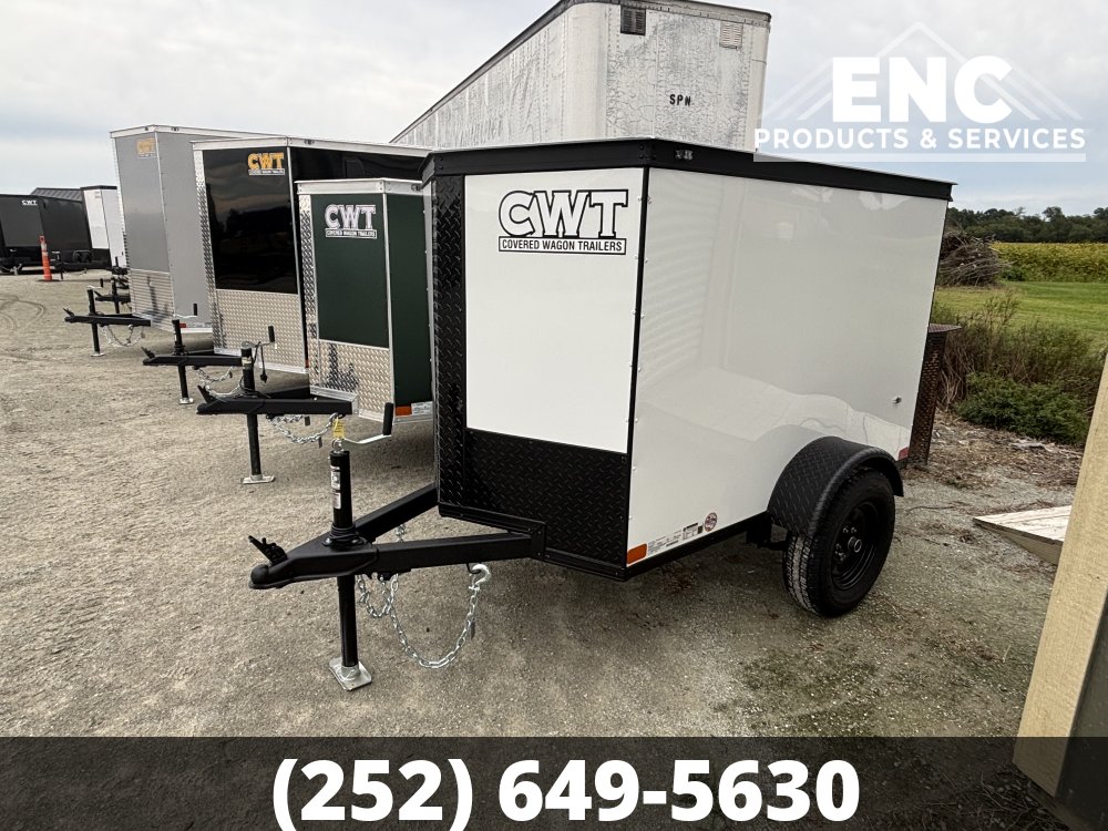 4'x6' Covered Wagon Enclosed Cargo