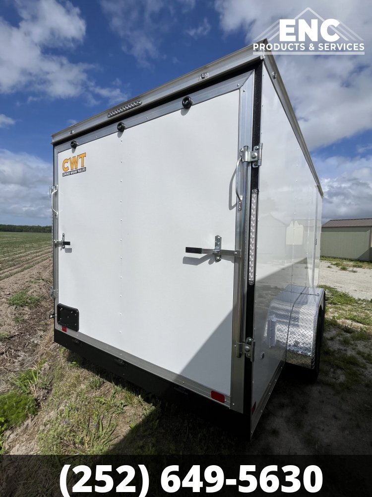 7x16 Covered Wagon Trailers Enclosed Cargo