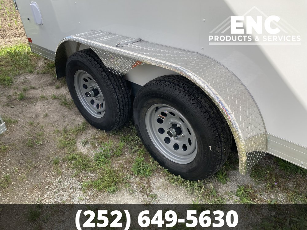 7x16 Covered Wagon Trailers Enclosed Cargo