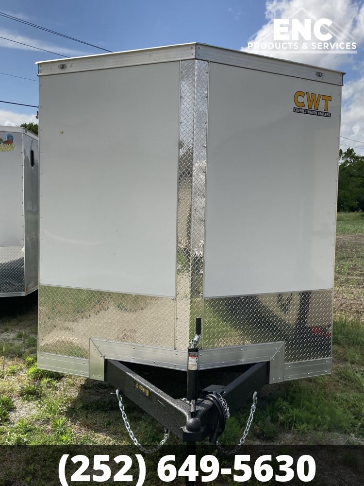 7x16 Covered Wagon Trailers Enclosed Cargo
