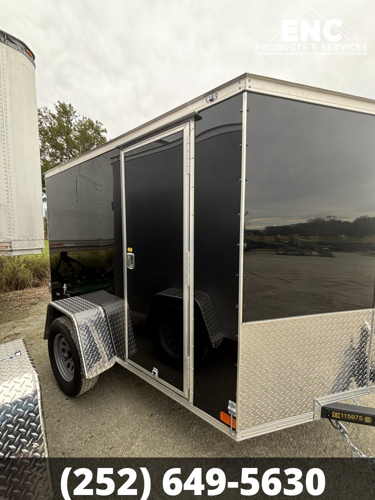 5'x8' Covered Wagon Enclosed Cargo