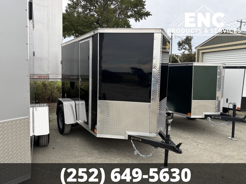 5'x8' Covered Wagon Enclosed Cargo
