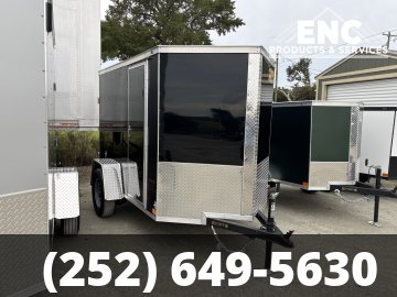 5'x8' Covered Wagon Enclosed Cargo