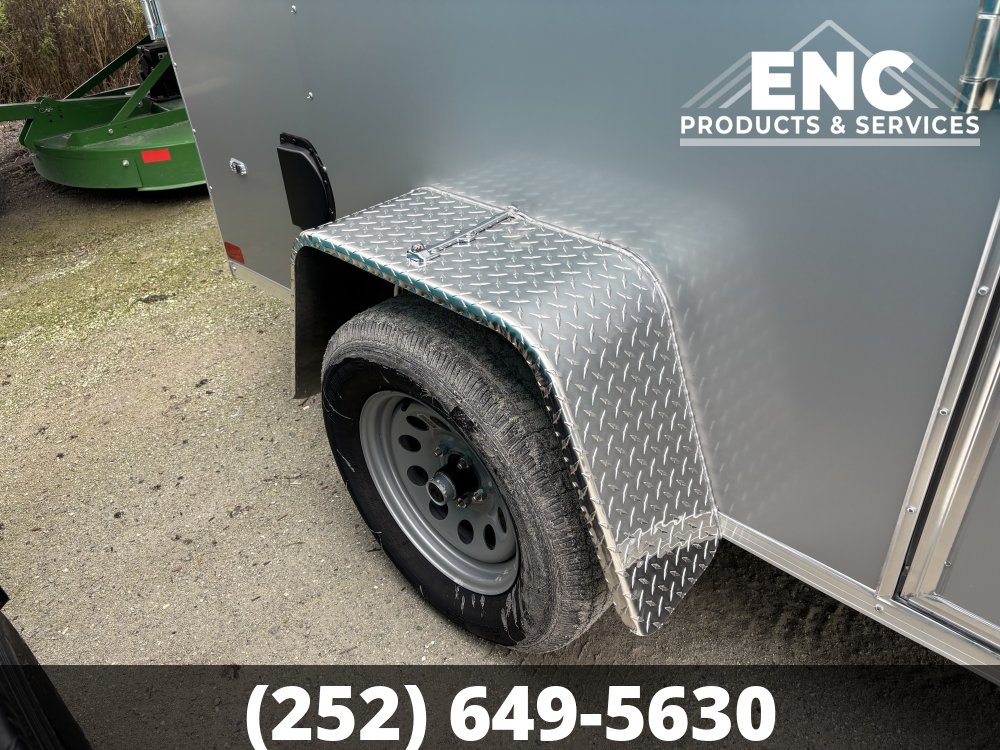 6'x10' Covered Wagon Enclosed Cargo