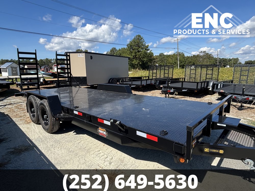 2027 7'x20' 14K Prospector Equipment Trailer - STEEL DECK