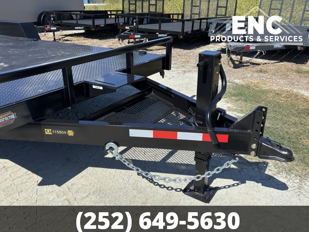 2027 7'x20' 14K Prospector Equipment Trailer - STEEL DECK
