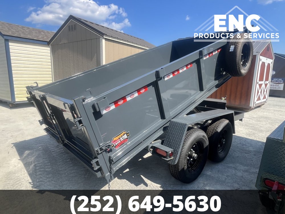6x12 Prospector Trailers Dump 10K GVWR Dump Trailer