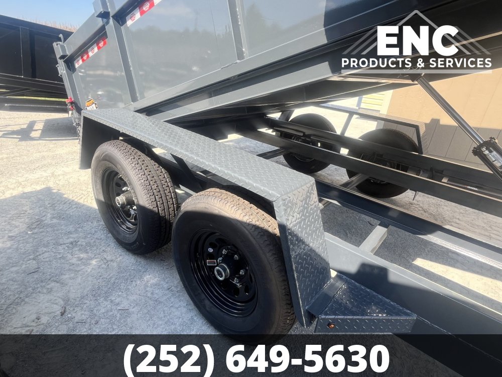 6x12 Prospector Trailers Dump 10K GVWR Dump Trailer
