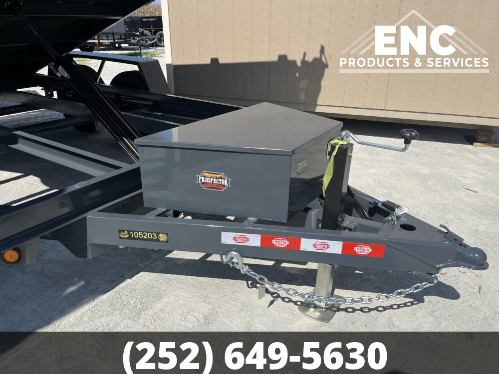 6x12 Prospector Trailers Dump 10K GVWR Dump Trailer