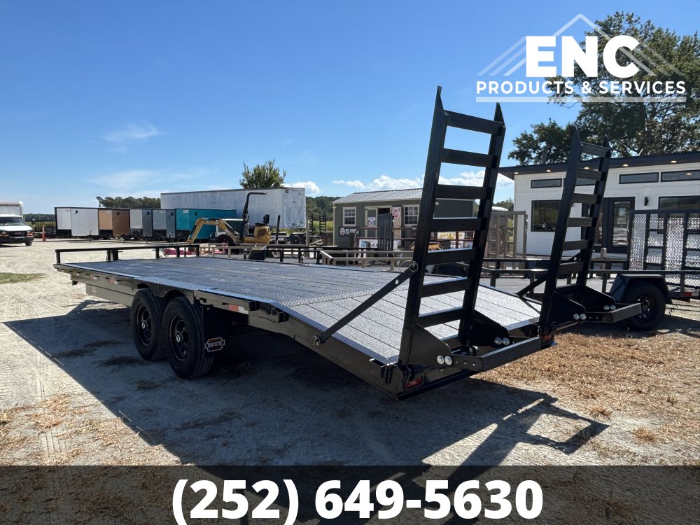 2027 8.5'x24' 14K Prospector Equipment Trailer - COBRA-LINED DECKOVER