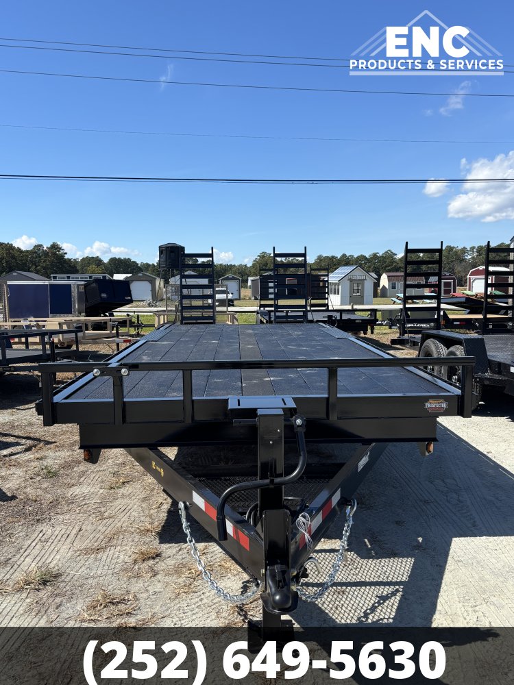 2027 8.5'x24' 14K Prospector Equipment Trailer - COBRA-LINED DECKOVER