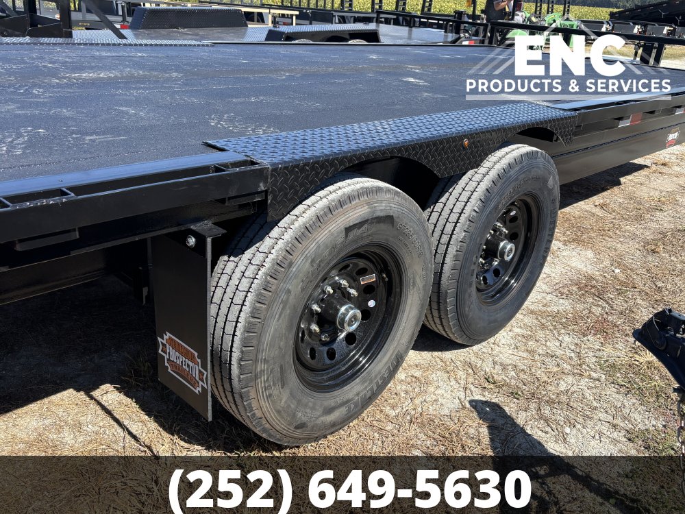 2027 8.5'x24' 14K Prospector Equipment Trailer - COBRA-LINED DECKOVER