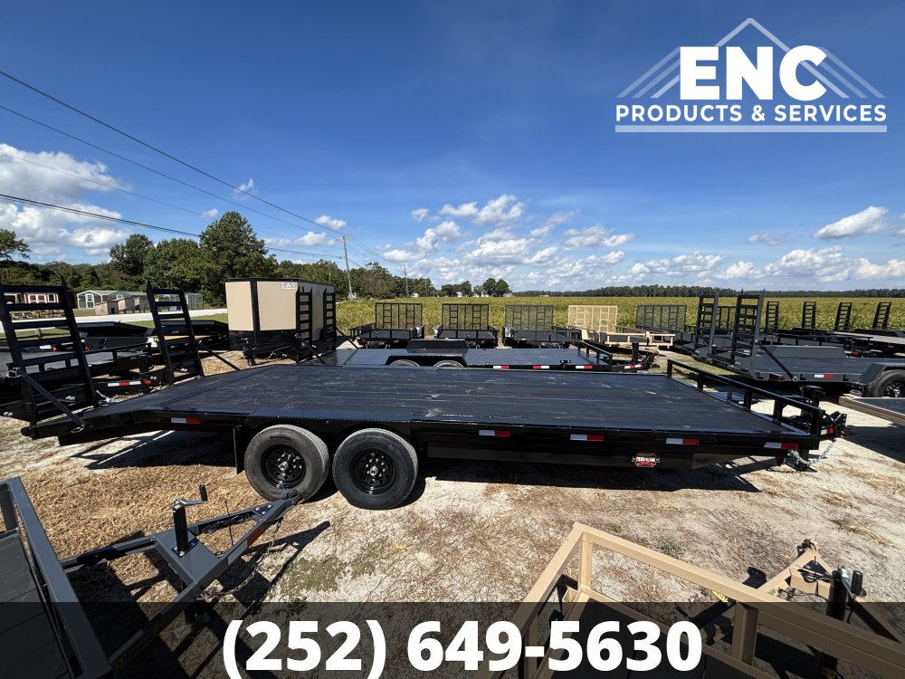2027 8.5'x24' 14K Prospector Equipment Trailer - COBRA-LINED DECKOVER
