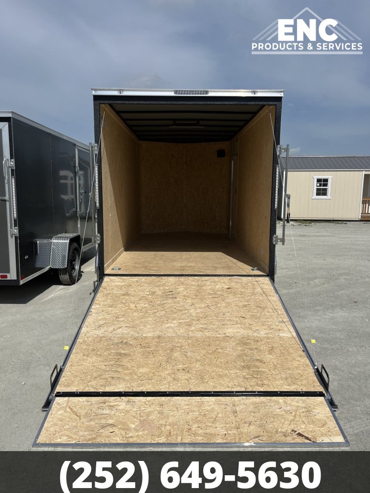 7x14 Covered Wagon Enclosed Cargo