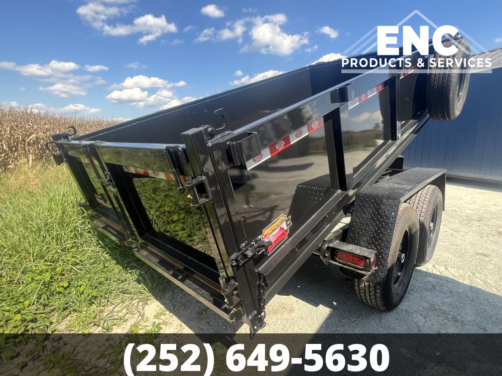 6x12 Prospector Trailers Dump 10K GVWR Dump Trailer