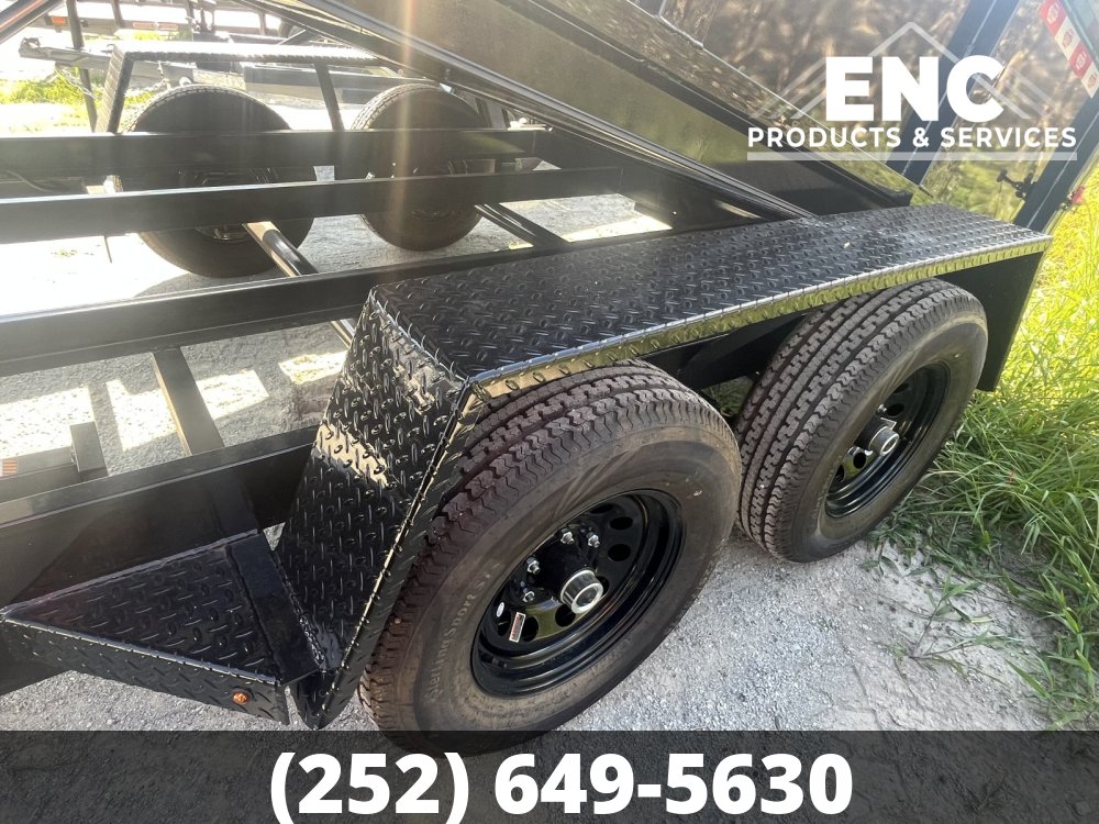 6x12 Prospector Trailers Dump 10K GVWR Dump Trailer