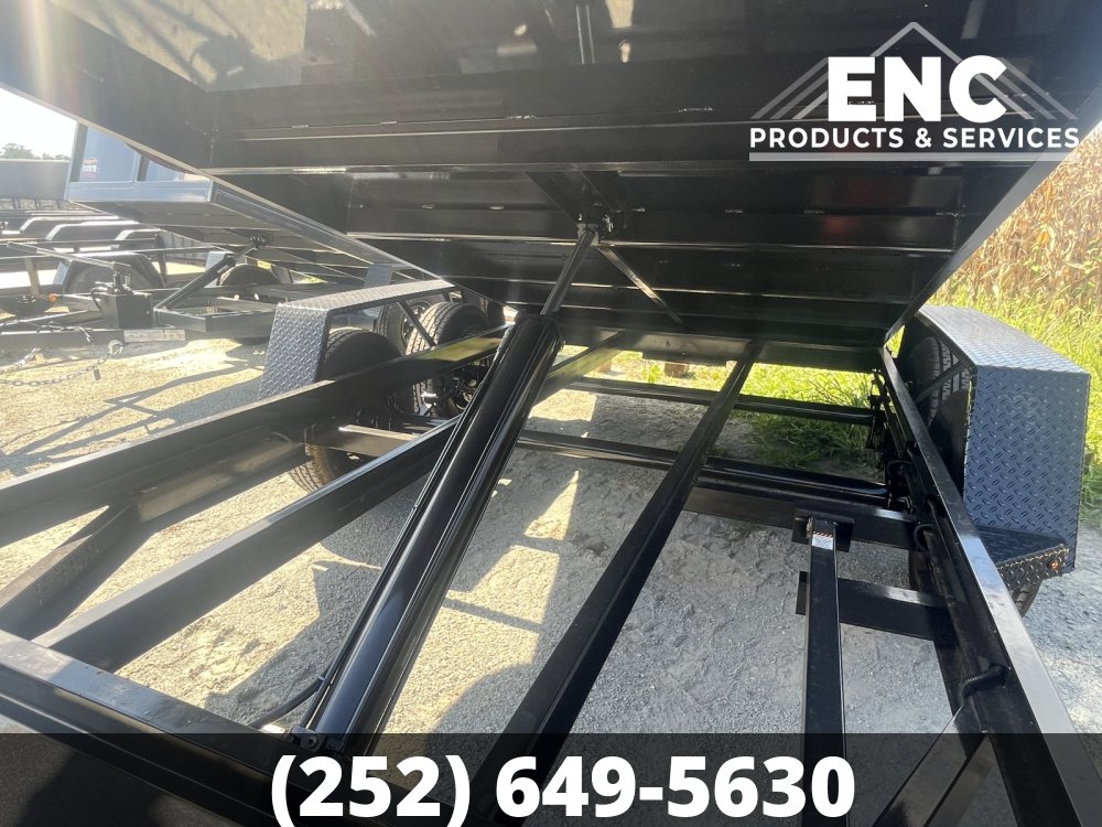 6x12 Prospector Trailers Dump 10K GVWR Dump Trailer