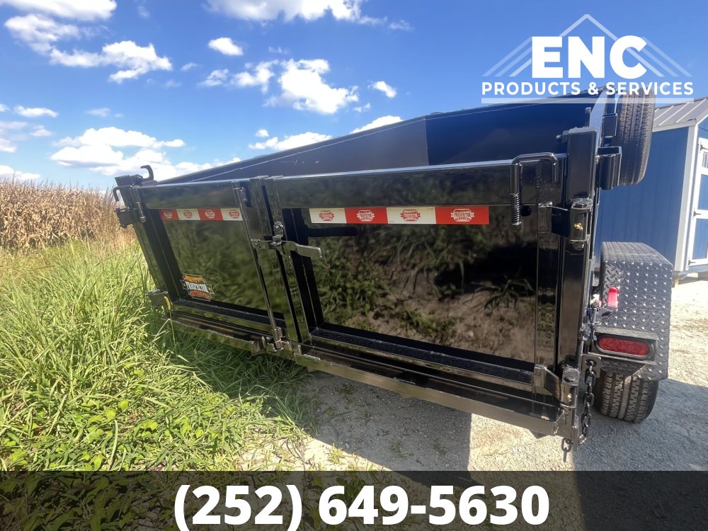 6x12 Prospector Trailers Dump 10K GVWR Dump Trailer