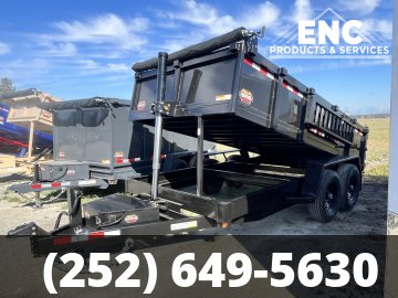 7x14 Prospector Trailers Dump 14K Telescopic Ram Dump Trailer