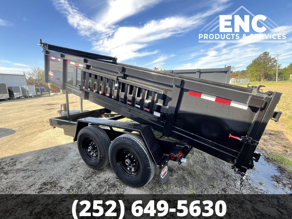 7x14 Prospector Trailers Dump 14K Telescopic Ram Dump Trailer