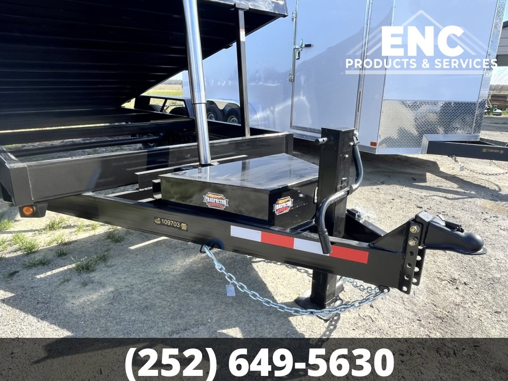 7x14 Prospector Trailers Dump 14K Telescopic Ram Dump Trailer