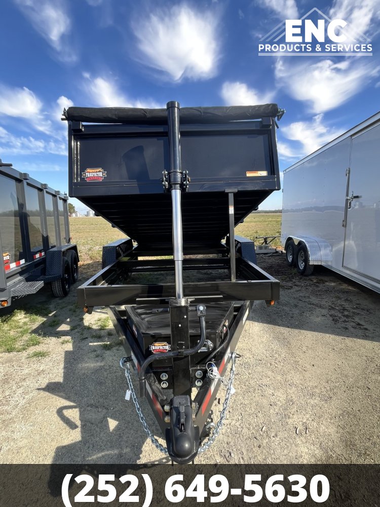 7x14 Prospector Trailers Dump 14K Telescopic Ram Dump Trailer